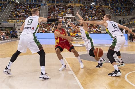 partido de baloncesto españa lituania